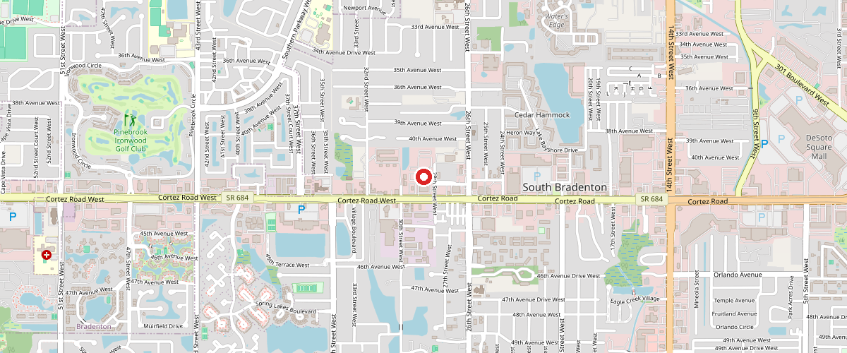 Map to Cox Chevrolet, 2900 Cortez Road West, Bradenton FL — tap for directions